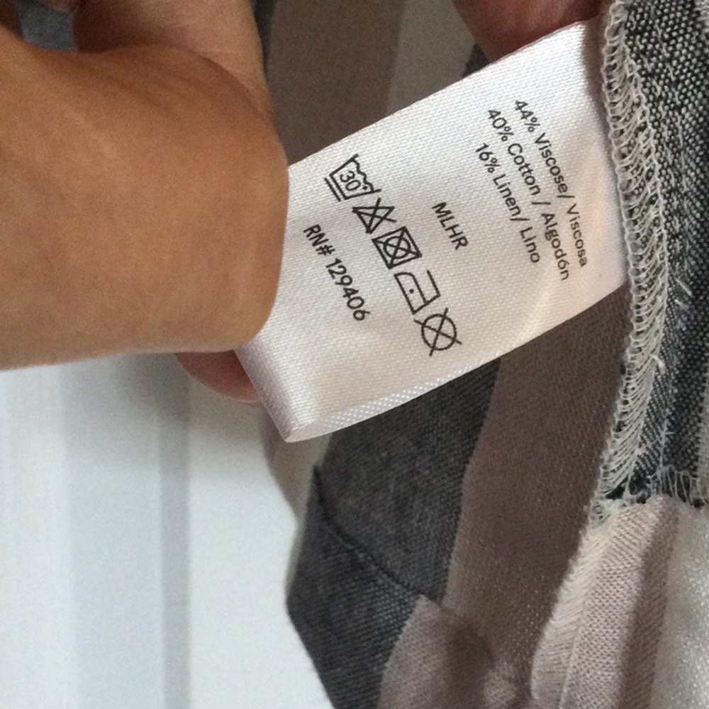Striped Linen Blazer - Picture 5 of 6